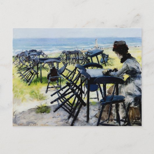 Einde seizoen briefkaart (Voorkant)