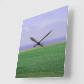 Einde van de aardklok vierkante klok (Hoek)