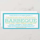 Einde van de barbeiderspartij kaart (Voorkant / Achterkant)