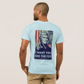 Einde van de Fed Jeffersonian T-Shirt (Achterkant volledig)