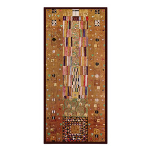 Einde van de muur, Stoclet-fries van Gustav Klimt Foto Afdruk