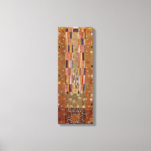 Einde van de muur, Stocletfries door Gustav Klimt Canvas Afdruk