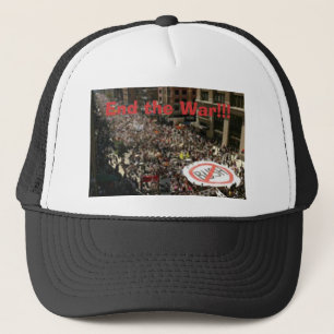 Einde van de oorlog trucker pet
