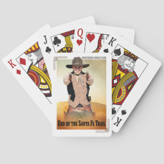 Einde van de Santa Fe Trail Cards Pokerkaarten