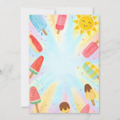 Einde van de School Party Invitation, Scholen Out Kaart (Achterkant)