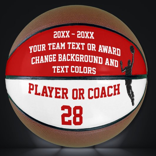 Einde van de Seizoenprijs Basketball Award - Ideeë Mini Basketbal