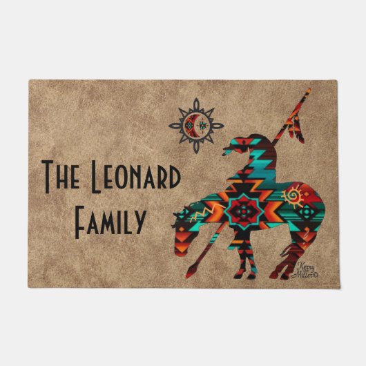 Einde van de spoordeuren deurmat (Voorkant)