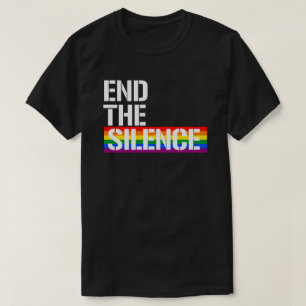 Einde van de stilte t-shirt