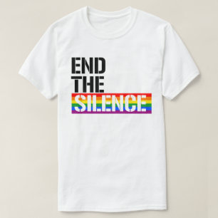 Einde van de stilte t-shirt