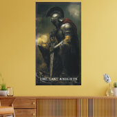 Einde van de strijd canvas afdruk (Insitu (Woonkamer))