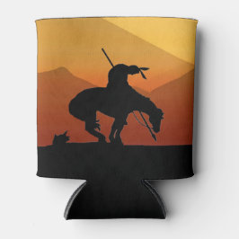 Einde van de Trail Silhouette Blikjeskoeler