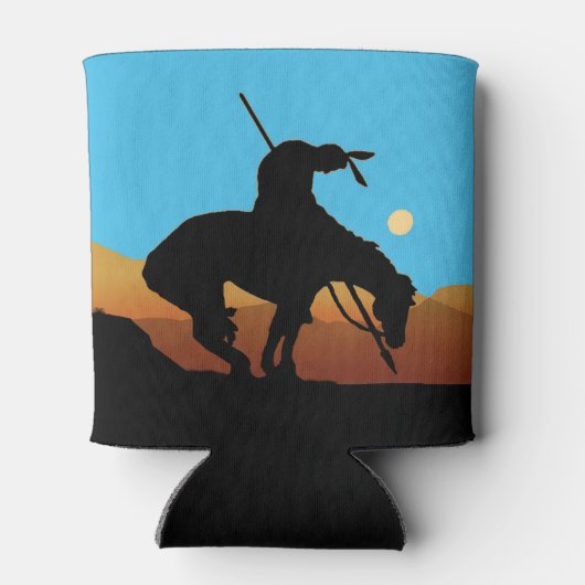 Einde van de Trail Silhouette Blikjeskoeler (Achterkant)