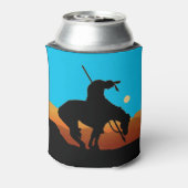 Einde van de Trail Silhouette Blikjeskoeler (Blikje Achterkant)