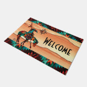 Einde van de Trail Welkom Deurmat (Schuin)