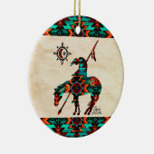 Einde van de versiering van keramische trailen keramisch ornament (Rechts)