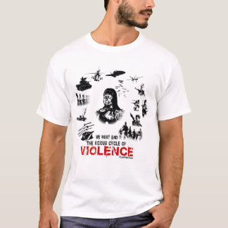 Einde van de vicieuze cirkel van geweld T-shirt