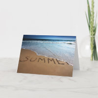Einde van de zomer aan de Californische kust