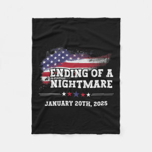 Einde van een angstige nacht 20 januari 2025 8  fleece deken
