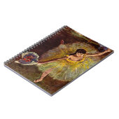 Einde van een Arabesch door Edgar Degas, ballet Notitieboek (Linkerzijde)
