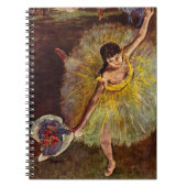 Einde van een Arabesch door Edgar Degas, ballet Notitieboek (Voorkant)