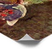 Einde van een Arabesch door Edgar Degas,  ballet Poster (Hoek)