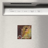 Einde van een Arabesk door Edgar Degas, Klassiek B Magneet (Insitu (Vaatwasser))