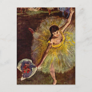 Einde van een Arabesk door Edgar Degas, Oude Balle Briefkaart