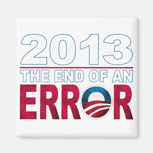 Einde van een FOUT Magneet (Voorkant)