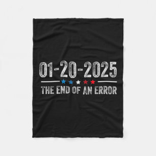 Einde van een fout Shirt 20 januari 2025 Inhuldigi Fleece Deken