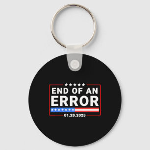 Einde van een fout Trump 20 januari 2025 Inaugurat Sleutelhanger