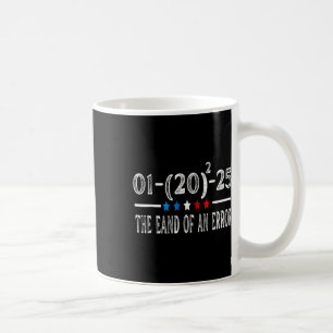 Einde van een fout Vintage Vlag 01 20 2025 Inaugur Koffiemok