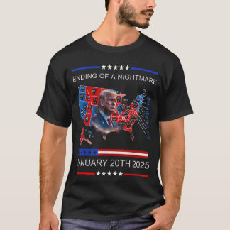Einde van een nachtmerrie 20 januari 2025 t-shirt