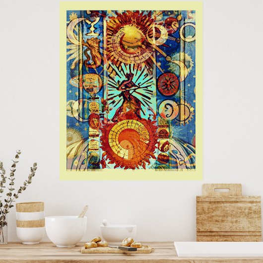 Einde van het jaar poster (Keuken)