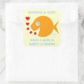 Einde van het schooljaar Docent Stickers (Tas)