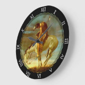 EINDE VAN HET SPOOR GROTE KLOK (Hoek)