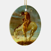 EINDE VAN HET SPOOR KERAMISCH ORNAMENT (Rechts)