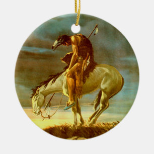 EINDE VAN HET SPOOR KERAMISCH ORNAMENT