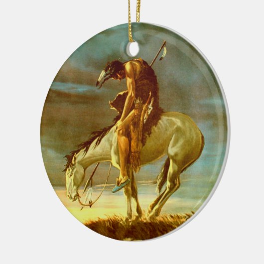 EINDE VAN HET SPOOR KERAMISCH ORNAMENT (Links)