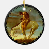 EINDE VAN HET SPOOR KERAMISCH ORNAMENT (Achterkant)