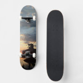 Einde van het spoor skateboard (Voorkant)