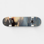 Einde van het spoor skateboard (Horizontaal)