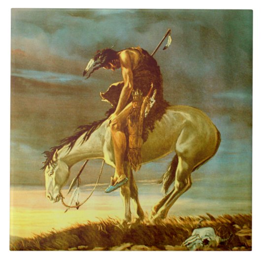 EINDE VAN HET SPOOR TEGELTJE (Voorkant)