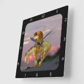 EINDE VAN HET SPOOR VIERKANTE KLOK (Hoek)