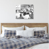 Einde van het verbod - arewell 18e wijziging canvas afdruk (Insitu (Slaapkamer))