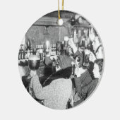 Einde van het verbod - arewell 18e wijziging keramisch ornament (Links)