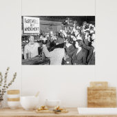 Einde van het verbod - arewell 18e wijziging poster (Keuken)