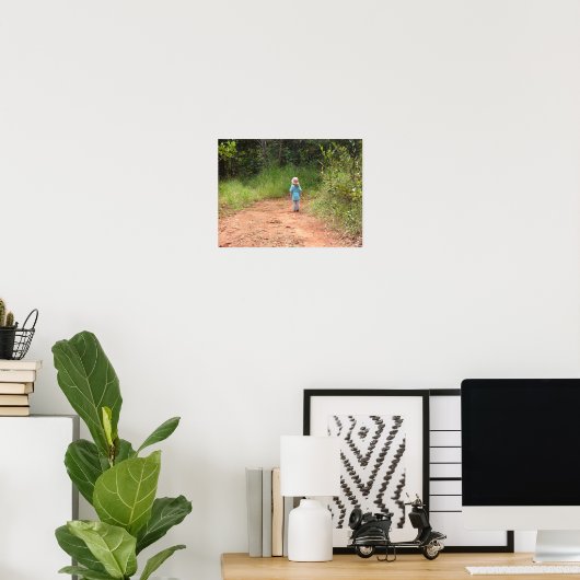 Einde weg poster (Thuiskantoor)