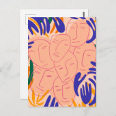 Einde zomer briefkaart (Voorkant / Achterkant)