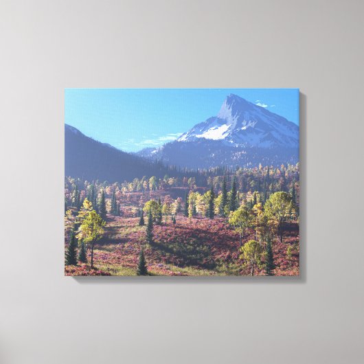 Einde zomer canvas afdruk (Voorkant)