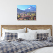 Einde zomer canvas afdruk (Insitu (Slaapkamer))